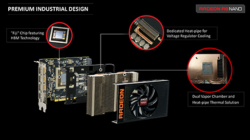画像集 No.010のサムネイル画像 / Mini-ITXサイズのカードでスペックと価格はR9 Fury Xクラス!? AMDが「Radeon R9 Nano」を発表