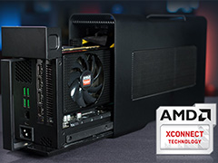 AMD,Thunderbolt 3接続の外付けGPU技術「XConnect」を正式発表