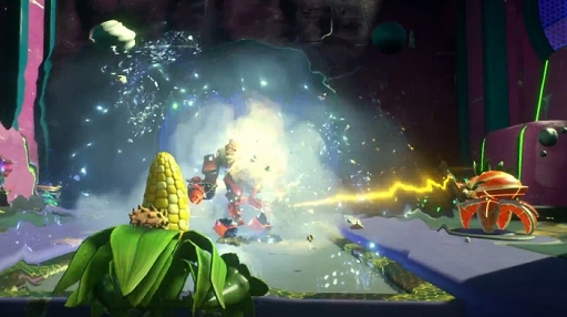 Plants vs. Zombies Garden Warfare 2 Plant Gameplay on Moon Base ZGamescom 2015