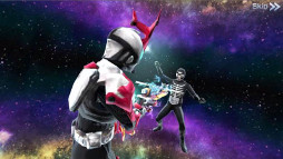 画像集 No.007のサムネイル画像 / 「仮面ライダー ストームヒーローズ」，“仮面ライダーネクロム”が登場