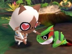 「モンハン日記 ぽかぽかアイルー村DX」モンスターベビーと触れ合える「こもれびの巣」を公開。「MH4G」のセーブデータでアイルー像が出現