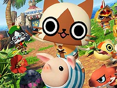 「モンハン日記 ぽかぽかアイルー村DX」の店頭体験会が,全国のゲームショップ/家電量販店で9月12日から27日にかけて開催