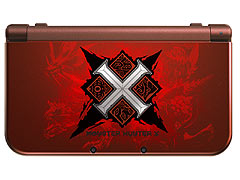 「モンスターハンタークロス」とオリジナルデザインのNew3DS LL本体をセットにした数量限定“スペシャルパック”の詳細が公開
