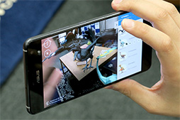 画像集 No.016のサムネイル画像 / ASUS,GoogleのVR技術とAR技術に両対応のスマートフォン「ZenFone AR」を2017年夏発売