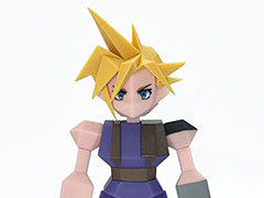 PS版「FFVII」のクラウドを発売当時のカクカクした姿で立体化。新作フィギュアを2025年3月にリリース,予約も受付中
