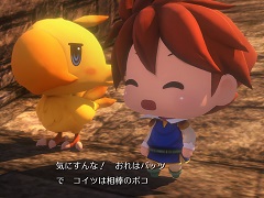 「WORLD OF FINAL FANTASY」にFF5のバッツとその相棒のボコ,そしてギルガメッシュが登場。FF6のティナ,新たなステージやミラージュも