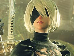 「ニーア」シリーズ最新作のタイトル名は「NieR Automata」(ニーア オートマタ)。主人公「2B」のアクションを確認できるトレイラーが公開