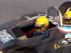 「トラックマニア ターボ」,マルチプレイにフィーチャーした最新トレイラーを公開。2人で1台のクルマを操縦するユニークなモードも