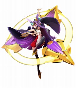 画像集 No.004のサムネイル画像 / 「BLAZBLUE CENTRALFICTION」死者の世界を統べる「冥王・イザナミ」が1月28日に参戦。公式サイトでコマンドリストを公開