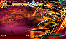 画像集 No.013のサムネイル画像 / アーケード版「BLAZBLUE CENTRALFICTION」のVer.2.0が本日より稼働。獣兵衛参戦に店舗間対戦対応,バトルバランスの変更も