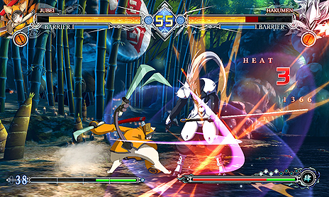 画像集 No.017のサムネイル画像 / アーケード版「BLAZBLUE CENTRALFICTION」のVer.2.0が本日より稼働。獣兵衛参戦に店舗間対戦対応,バトルバランスの変更も