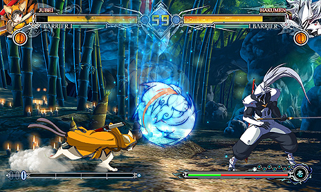 画像集 No.018のサムネイル画像 / アーケード版「BLAZBLUE CENTRALFICTION」のVer.2.0が本日より稼働。獣兵衛参戦に店舗間対戦対応,バトルバランスの変更も