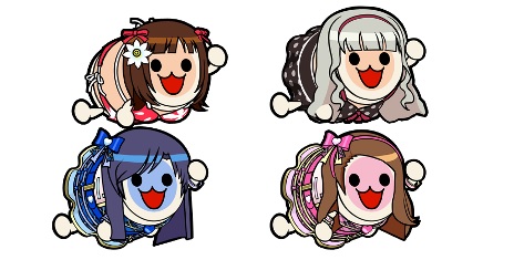 画像集 No.010のサムネイル画像 / 「アイドルマスター マストソングス」赤盤に「プロジェクト・フェアリー」,青盤に「竜宮小町」が登場。アイドル衣装を身にまとう「コーディネート」ほか新情報を公開