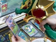 「ドラゴンクエスト モンスターバトルスキャナー」のロケテスト版をプレイ。「ドラゴンスキャナー」でカードをスキャンする操作が新鮮だ