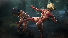 画像集 No.013のサムネイル画像 / 「進撃の巨人」,女型の巨人との戦いが描かれる第3章のイベントシーンが公開