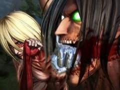 「進撃の巨人」,女型の巨人との戦いが描かれる第3章のイベントシーンが公開