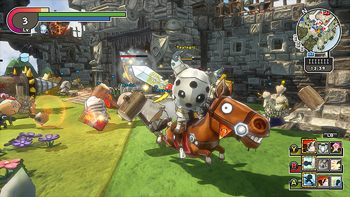 画像集 No.005のサムネイル画像 / 「Happy Wars」Windows 10版の配信がスタート。Xbox One版とのクロスプラットフォームプレイ,3プラットフォームでのセーブデータ共有に対応