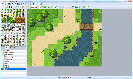 画像集 No.013のサムネイル画像 / 「RPGツクールMV」(PC/Mac)が2015年末発売に向けて開発中。今作はスマホ向けのネイティブアプリも開発可能に