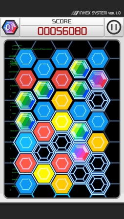 画像集 No.003のサムネイル画像 / “感染”システムがパズル性を高めているスマホアプリ「INHEX」を紹介する「（ほぼ）日刊スマホゲーム通信」第1034回