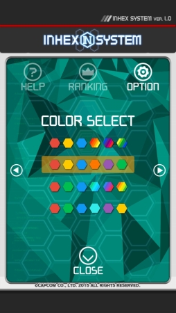 画像集 No.004のサムネイル画像 / “感染”システムがパズル性を高めているスマホアプリ「INHEX」を紹介する「（ほぼ）日刊スマホゲーム通信」第1034回