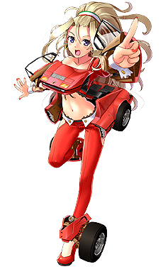 画像集 No.025のサムネイル画像 / 今度はスポーツカーから芝刈り機までが女の子に。DMMが新作ブラウザゲーム「レーシング娘。」を発表。事前登録受付もスタート