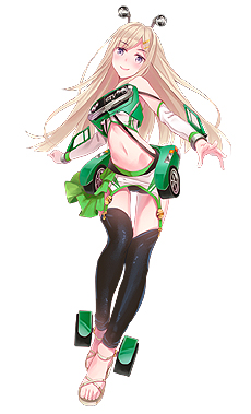画像集 No.026のサムネイル画像 / 今度はスポーツカーから芝刈り機までが女の子に。DMMが新作ブラウザゲーム「レーシング娘。」を発表。事前登録受付もスタート