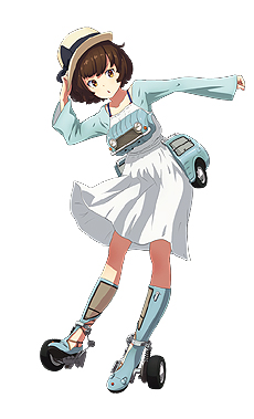 画像集 No.027のサムネイル画像 / 今度はスポーツカーから芝刈り機までが女の子に。DMMが新作ブラウザゲーム「レーシング娘。」を発表。事前登録受付もスタート