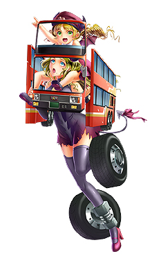 画像集 No.028のサムネイル画像 / 今度はスポーツカーから芝刈り機までが女の子に。DMMが新作ブラウザゲーム「レーシング娘。」を発表。事前登録受付もスタート