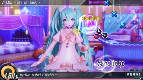 画像集 No.005のサムネイル画像 / 「初音ミク -Project DIVA- X HD」の体験版が本日配信に。「Satisfaction」など,計3曲が一足先にプレイできる