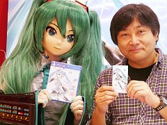 ミクナノーさんと林Pがコラボメニューを試食。「初音ミク -Project DIVA- X HD」×「スイーツパラダイス」コラボカフェレポート