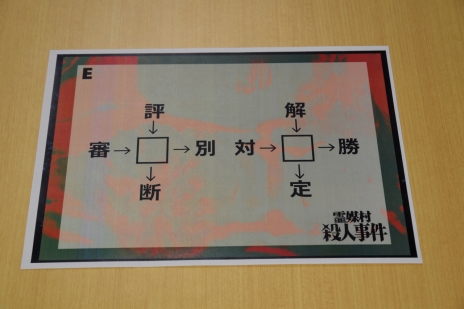 画像集 No.018のサムネイル画像 / アニメ「逆転裁判」のリアル脱出ゲーム“霊媒村殺人事件”を先行体験。謎解きに頭を悩ませた60分間をレポート