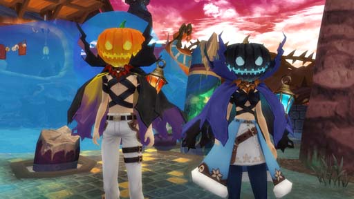 画像集 No.002のサムネイル画像 / 「アルケミアストーリー」，イベント“氷漬けのハロウィン”開催。限定アバター＆家具の獲得チャンス