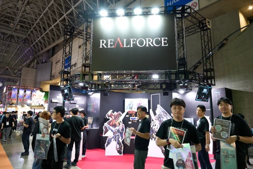 ꡼ No.001Υͥ / REALFORCE GX1פΥܥǥ뤬Ÿ档VTuberǭȤǥȡॳ4ʤåƤTGS2025