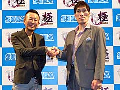 「龍が如く 極」,柔道家の篠原信一さん出演シーンや,「龍が如く6」の初公開映像が披露された,「『龍が如く 極』&『龍が如く6』記者発表会」の模様をレポート