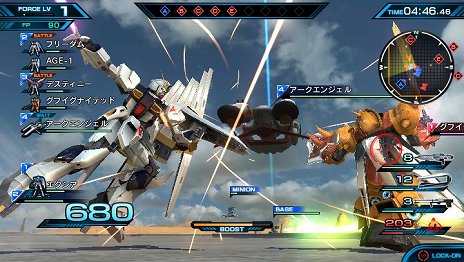 画像集 No.005のサムネイル画像 / 「機動戦士ガンダム EXTREME VS-FORCE」にAGE-1参戦決定。味方への移動指示や支援要請を行う「フォースシステム」の情報も公開