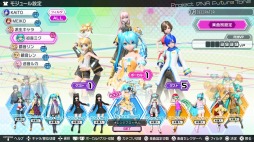 画像集 No.006のサムネイル画像 / 「初音ミク Project DIVA Future Tone」基本システムと収録楽曲の一部を公開