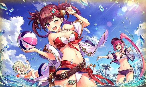 画像集#002のサムネイル/「タガタメ」に“シェンメイ”と“ネフェルティ”の水着スキン付き真理念装が登場