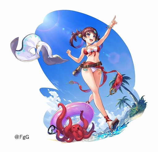 画像集#003のサムネイル/「タガタメ」に“シェンメイ”と“ネフェルティ”の水着スキン付き真理念装が登場
