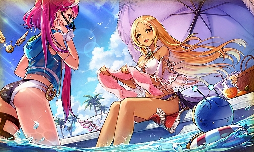 画像集#004のサムネイル/「タガタメ」に“シェンメイ”と“ネフェルティ”の水着スキン付き真理念装が登場