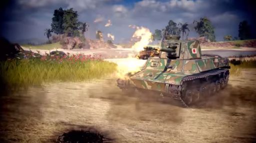 World of Tanks Imperial Steel Trailer - Japanese
