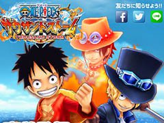 「ONE PIECE サウザンドストーム」は最大3人でオンライン協力プレイ可能なスマホRPG。本日開始の事前登録特典の目玉はロー(2年前)