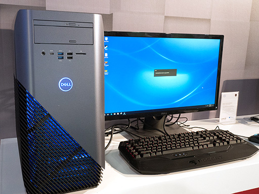 画像集 No.002のサムネイル画像 / ［COMPUTEX］DellからRyzen搭載のゲーマー向けデスクトップPCや液晶パネル一体型PCが登場。国内発売の予定もあり