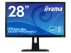 マウスコンピューター,FreeSync対応で28インチサイズの4K液晶ディスプレイを9月26日に発売