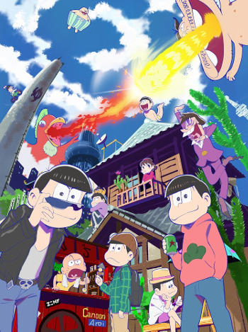 画像集 No.002のサムネイル画像 / 「GeneX」iOS版が配信スタート。アニメ「おそ松さん」とのコラボが2月末に開催