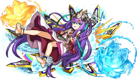 画像集 No.002のサムネイル画像 / 「パズドラクロス 神の章/龍の章」で,新たな降臨モンスター「転生ラクシュミー」「還爪の青龍契士・リューネ」登場のクエストが配信開始に