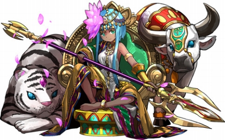 画像集 No.006のサムネイル画像 / 「パズドラクロス 神の章/龍の章」新たな降臨モンスター「転生パールヴァティー」「伐爪の緑龍契士・シルヴィ」が登場するクエストが配信に