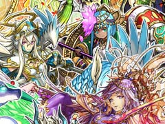「パズドラクロス 神の章/龍の章」,全降臨モンスターのクエストチケットが本日より配信