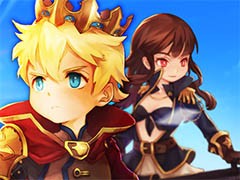 「LINE ファンタジーヒーローズ」の事前登録受付が本日スタート。かわいい英雄達を集めて育てるタッチアクションRPG