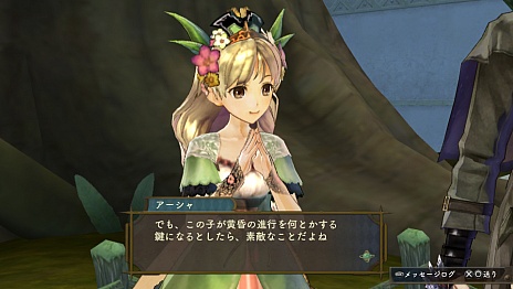 画像集 No.017のサムネイル画像 / 「シャリーのアトリエ Plus 〜黄昏の海の錬金術士〜」に登場するアーシャは「アーシャのアトリエ」の10年後の姿に。6人パーティによる爽快なバトルシステムも公開