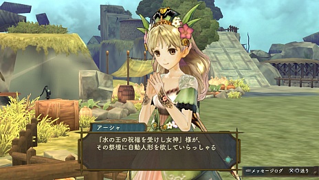 画像集 No.028のサムネイル画像 / 「シャリーのアトリエ Plus 〜黄昏の海の錬金術士〜」に登場するアーシャは「アーシャのアトリエ」の10年後の姿に。6人パーティによる爽快なバトルシステムも公開